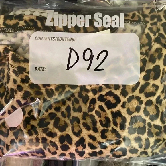 Celeste women’s leopard print top 3XL laced detail half  sleeves - Picture 8 of 8